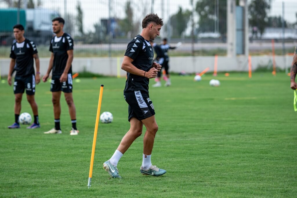 player warming down after a game