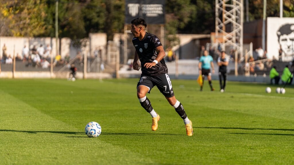 footballer running