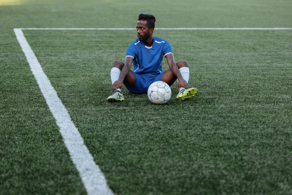 player resting